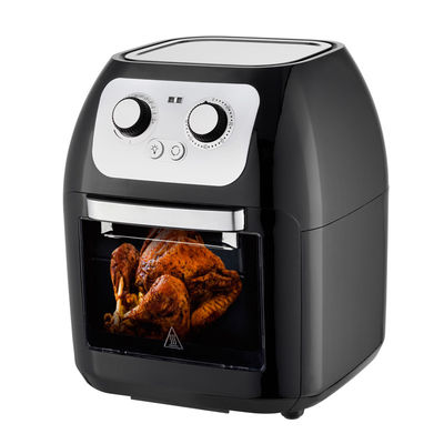 1800W 12L طباخ الهواء الرقمي الفرن طباخ بدون زيت عدة وظائف محمصة مع 12 وصفات الطبخ