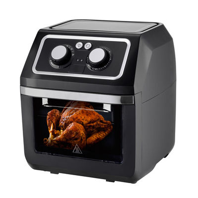 1800W 12L طباخ الهواء الرقمي الفرن طباخ بدون زيت عدة وظائف محمصة مع 12 وصفات الطبخ