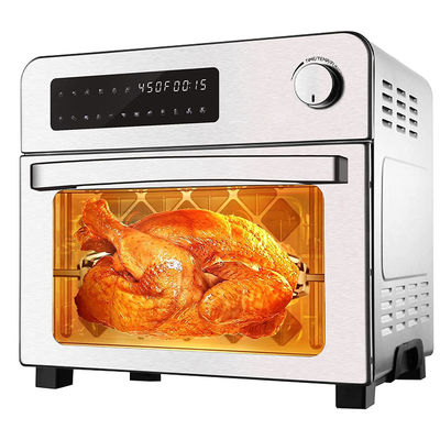 1700W فرن طهي الهواء الباب الفرنسي 5.5L 6.5L 23L الصحي الفولاذ المقاوم للصدأ خالية من الزيت