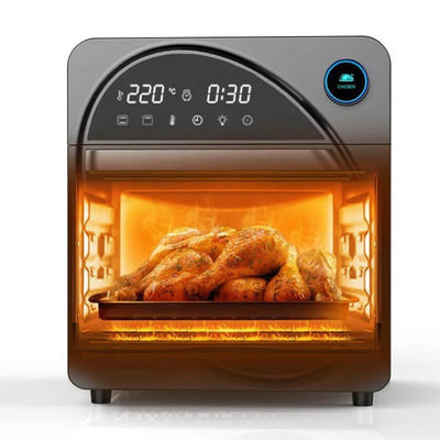 7L 12L 24L الفولاذ المقاوم للصدأ طباخ الهواء الرقمي وظيفة البخار الفرن المحمص الهواء بدون زيت