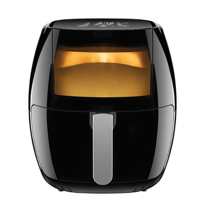 مطبخ صغير المنزل الكهربائي 8L طباخ الهواء الرقمي 1700W الطباخ الفولاذ المقاوم للصدأ منطقة سلة مزدوجة
