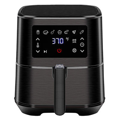 مطبخ صغير المنزل الكهربائي 8L طباخ الهواء الرقمي 1700W الطباخ الفولاذ المقاوم للصدأ منطقة سلة مزدوجة
