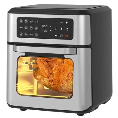 6L 7L اختيار صحي مقلي الهواء الرقمي التدفئة الذكية بسرعة الفولاذ المقاوم للصدأ خالية من الزيت الكهربائية