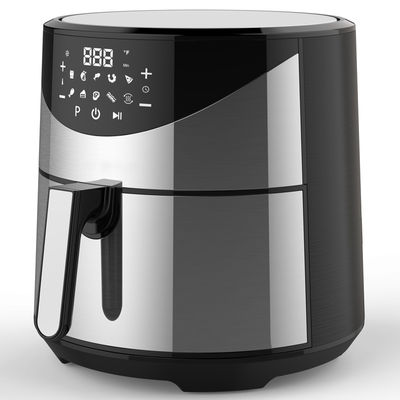 6L 7L اختيار صحي مقلي الهواء الرقمي التدفئة الذكية بسرعة الفولاذ المقاوم للصدأ خالية من الزيت الكهربائية