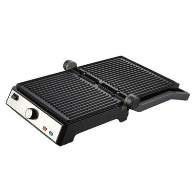 الاتصال الكهربائي BBQ الشواية غير المدخنة أداة الطبخ المنزلية قابلة للفصل 4/6 شريحة صانع بانيني