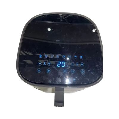 الرقمية لمس 6l كهربائية طباخ الهواء الفرن الفولاذ المقاوم للصدأ متعددة الوظائف مربع ذكي صغير صحي للاستخدام المنزلي
