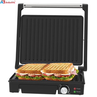 الاتصال الكهربائي BBQ الشواية غير المدخنة أداة الطبخ المنزلية قابلة للفصل 4/6 شريحة صانع بانيني