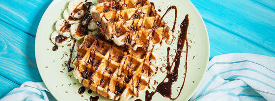 صانعة وافل صغيرة من أنبولايف مع طلاء تفلون غير لاصق