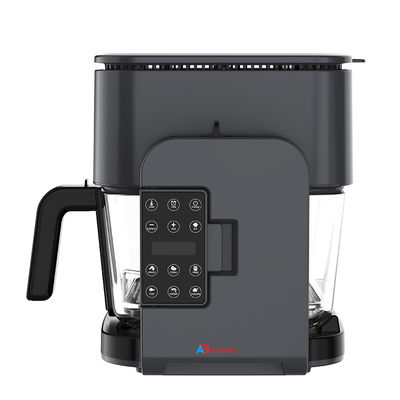 مقلاة هواء رقمية من نوع Anbolife 4L مع مقلاة شواء من نوع 1.3L 1500W