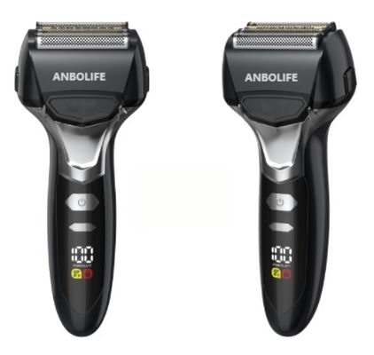 حلاقة كهربائية محمولة للرجال مع بطارية 1000mAh USB حلاقة ورقية قابلة لإعادة الشحن للسفر والاستخدام اليومي