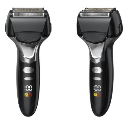 خمس شفرات حلاقة للرجال مع بطارية 1000mAh و 90 دقيقة من وقت العمل مقاوم للماء IPX6 USB قابلة للشحن الحلاقة الكهربائية