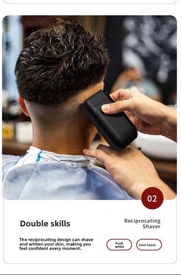 5 فولت قوة اثنين شفرة الحلاقة الكهربائية مع غطاء بلاستيكي لحلاقة جسم الرجال