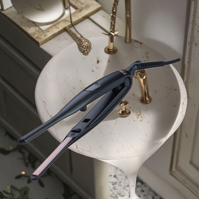 مكواة فرد وتمويج الشعر مزدوجة الاستخدام بقدرة 20 واط مع تحكم في درجة الحرارة من 200-250 درجة مئوية وتصفيف مزدوج مبلل وجاف