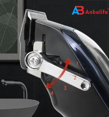 ماكينة قص وتشذيب الشعر الاحترافية بمحرك BLDC 9000 دورة في الدقيقة، وقت تشغيل 360 دقيقة وبطارية 2500 مللي أمبير في الساعة