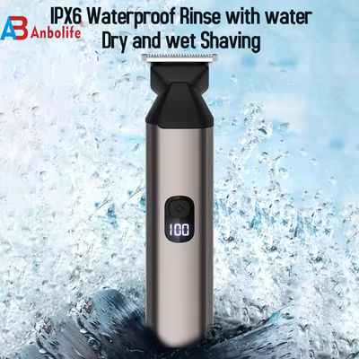ماكينة حلاقة شعر كهربائية متعددة الوظائف 6 في 1 مع مقاومة للماء IPX7 ووقت شحن 1.5 ساعة للعناية بالرجال