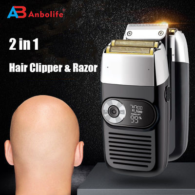 ماكينة حلاقة كهربائية للرجال مقاومة للماء IPX7 مع بطارية 600mAh ووقت تشغيل 60-90 دقيقة للاستخدام لكامل الجسم