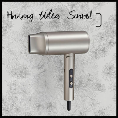 مجفف شعر محترف 2000W مع محرك BLDC 110,000 RPM و 500 مليون أيون سلبي للاستخدام في الصالون والمنازل