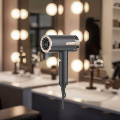 مجفف شعر محترف مع 3 إعدادات سرعة 220-240 فولت وضمان 1 سنة مجفف شعر سريع التجفيف