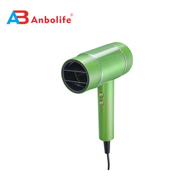 مجفف شعر مدمج وخفيف الوزن بقوة 1800 واط بتقنية السيراميك والتورمالين الأيونية وإعدادين للسرعة