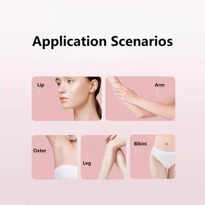 ماكينة حلاقة كهربائية للنساء 2 في 1 مع 90 دقيقة وقت تشغيل وبطارية 400 مللي أمبير - أداة تشذيب مزدوجة الرأس لكامل الجسم