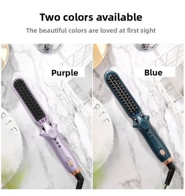 مكواة فرد وتمويج الشعر مزدوجة الاستخدام بقدرة 35 واط مع ألواح سيراميك التورمالين