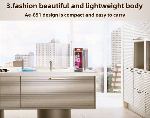 ماكينة تشذيب شعر الأنف الكهربائية من ANBOLIFE مع بطارية ليثيوم للاستخدام المنزلي بلاستيك متين أداة للعناية الشخصية