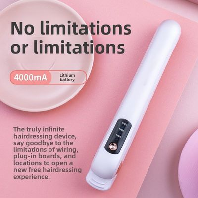 عصا تجعيد الشعر المدمجة مع نطاق درجة حرارة 160-200 درجة مئوية وضمان لمدة سنة واحدة، مكواة فرد شعر مزدوجة الغرض