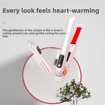 عصا تجعيد الشعر المدمجة مع نطاق درجة حرارة 160-200 درجة مئوية وضمان لمدة سنة واحدة، مكواة فرد شعر مزدوجة الغرض
