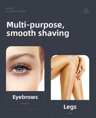 ماكينة حلاقة كهربائية قابلة لإعادة الشحن عبر USB مع بطارية 600 مللي أمبير ووقت تشغيل 90 دقيقة وشفرات من الفولاذ المقاوم للصدأ وأداة تشذيب شخصية