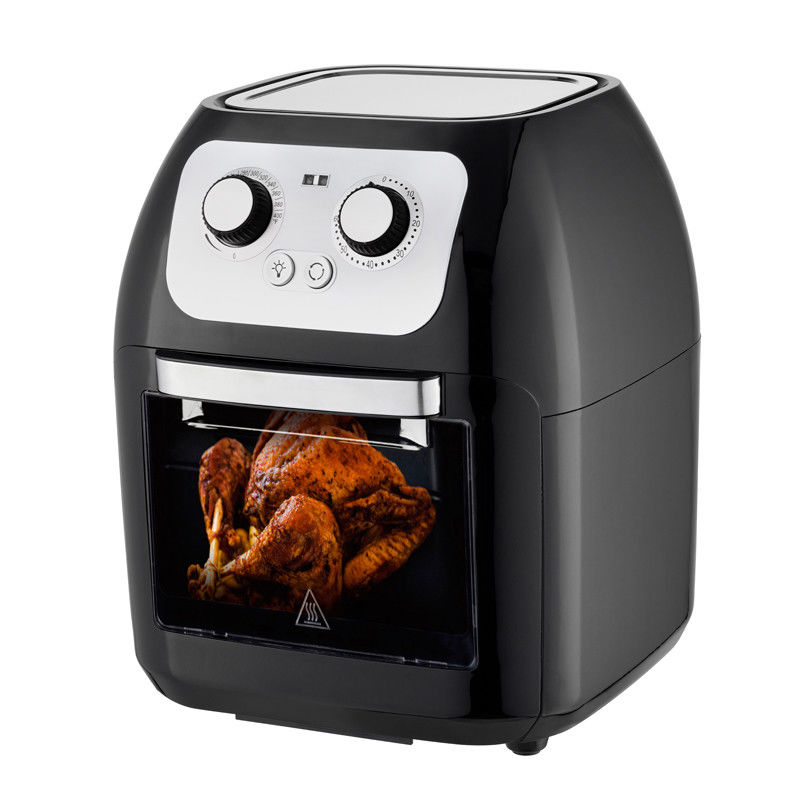 1800W 12L طباخ الهواء الرقمي الفرن طباخ بدون زيت عدة وظائف محمصة مع 12 وصفات الطبخ