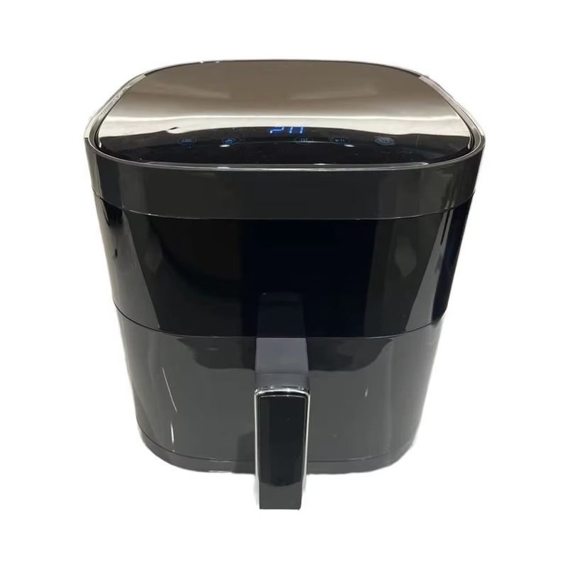الرقمية لمس 6l كهربائية طباخ الهواء الفرن الفولاذ المقاوم للصدأ متعددة الوظائف مربع ذكي صغير صحي للاستخدام المنزلي