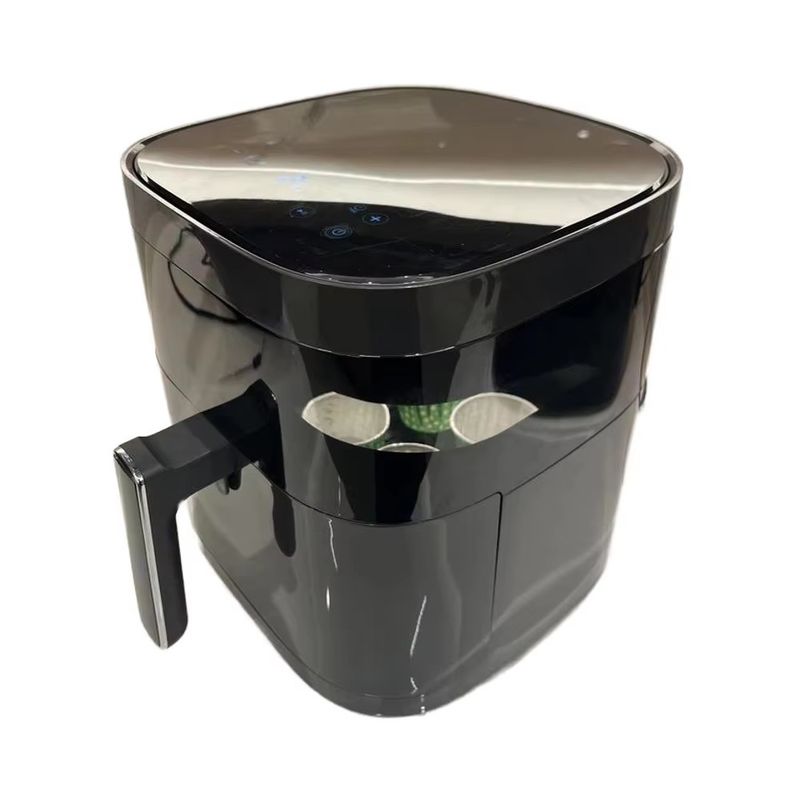 6l طباخ الهواء الرقمي الفرن الفولاذ المقاوم للصدأ متعددة الوظائف مربع ذكي صغير صحي الكهرباء المنزلية الاستخدام