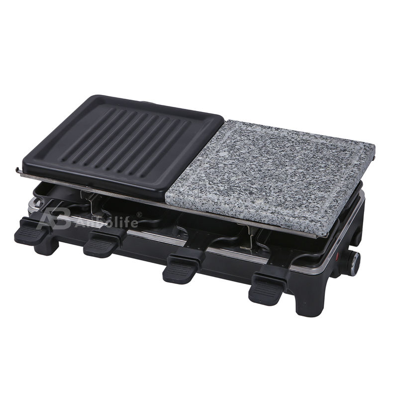 شواية راكليت كهربائية من أنبولايف 1500 واط مع سطح غير لاصق