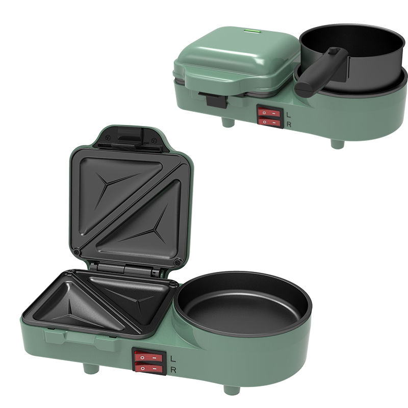 شواية راكليت كهربائية بدون دخان ANBOLIFE 1500 واط مع ألواح غير لاصقة