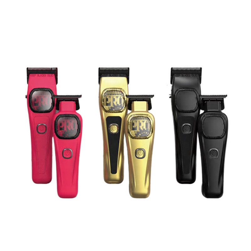 ماكينة قص شعر كهربائية عالية الدقة ببطارية 1400 مللي أمبير وضمان لمدة عام واحد لقص الشعر الاحترافي