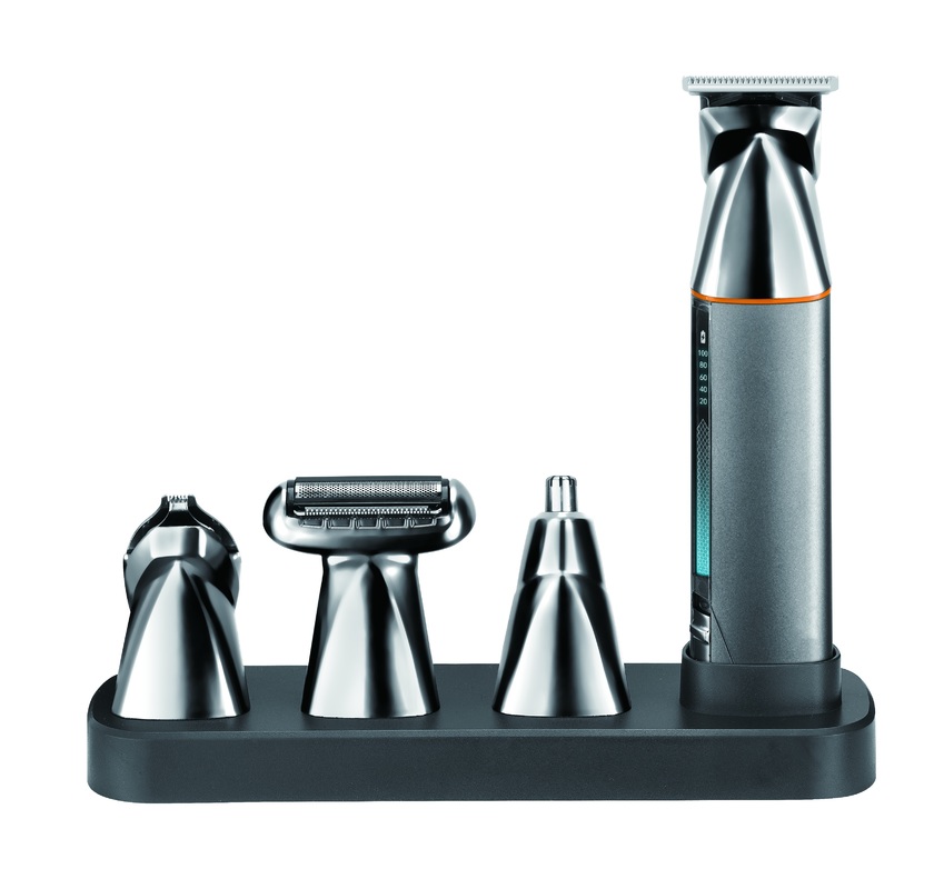 5 في 1 عدة الوظائف الكهربائية المقطعة مع 1200mAh بطارية و 1 سنة ضمان لشحن سريع و كامل الجسم قابل للغسيل قاطعة الشعر