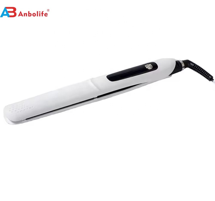 أداة فرد وتمليس الشعر الاحترافية مع 10 مستويات حرارة تتراوح بين 130-230 درجة مئوية وصفائح تفلون لشعر ناعم وخالٍ من التجعد